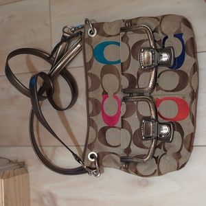 Coach cross body bag